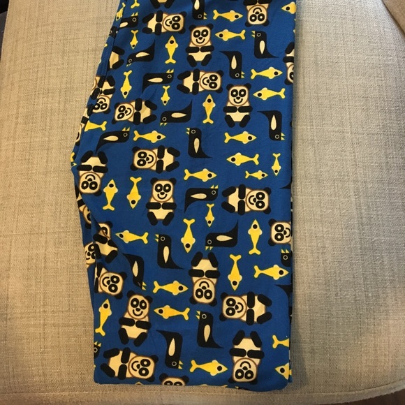LuLaRoe Panda leggings OS BNWOT. Very rare!!!! - Picture 2 of 2
